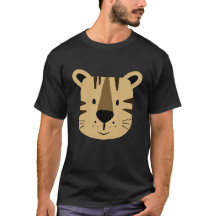 Cute Lion Face Kids Art Doodle