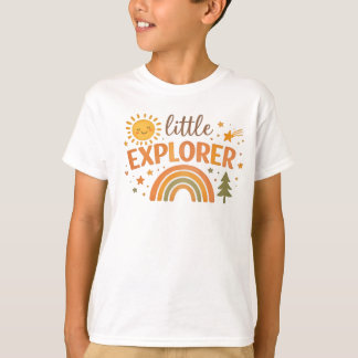 Camiseta Cute Little Explorer Kids T-Shirt – Funny Baby Adv
