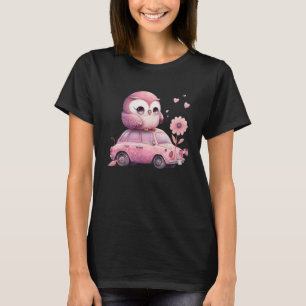 Camiseta Cute Little Owl Valetines Animal Love 20