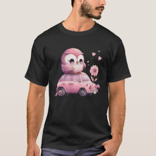 Camiseta Cute Little Owl Valetines Animal Love 20