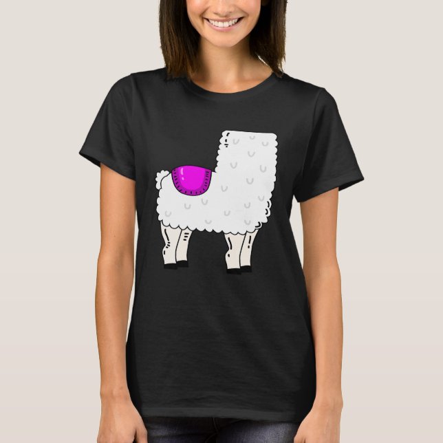 Camiseta Cute Llama Costume Alpaca (Anverso)