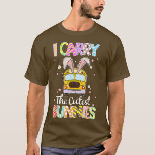 Camiseta Cute Llevo Al Conductor De Autobús Escolar De Los