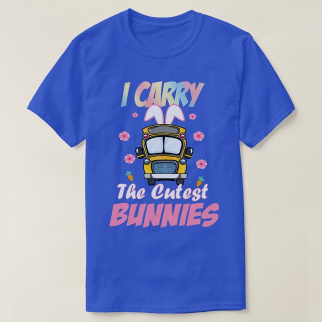 Camiseta Cute Llevo Al Conductor De Autobús Escolar De Los  (Diseño del anverso)