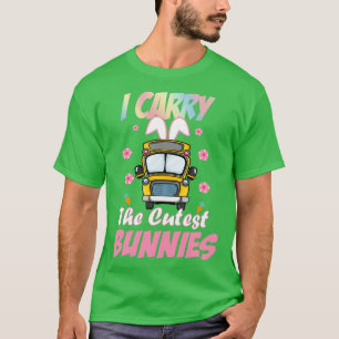 Camiseta Cute Llevo Al Conductor De Autobús Escolar De Los