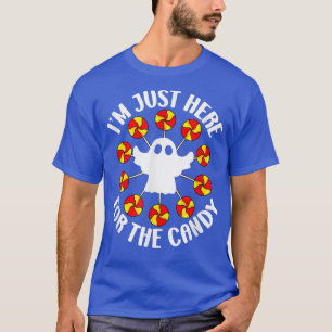 Camiseta Cute Lollipop Sweets I'm Just Here For The Candy H