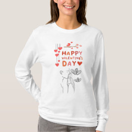 Camiseta Cute Love Couple 