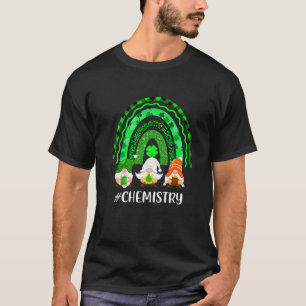 Camiseta Cute Lucky Rainbow Chemistry Gnome Leopard Happy S