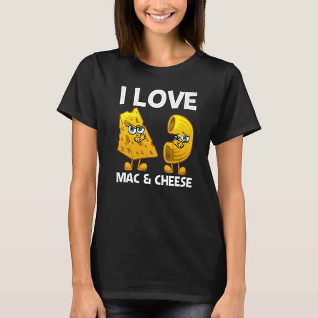 Camiseta Cute Mac & Cheese For Men Women Macaroni Cheese    (Anverso)