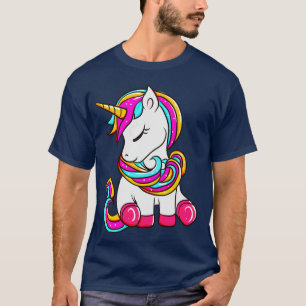 Camiseta Cute mágico Unicornio Girly Sparkle