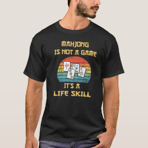 Camiseta Cute Mahjong es un juego judío chino muy hábil