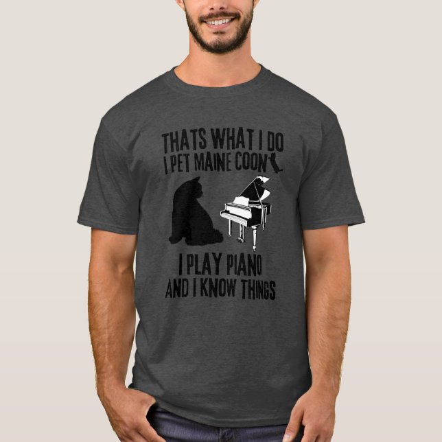 Camiseta Cute Maine Coon Cat Lover (Anverso)