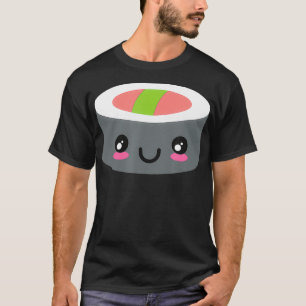 Camiseta Cute Maki Sushi Kawaii Japanese 