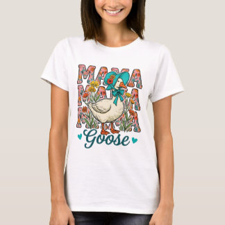 Camiseta Cute Mama goose word art 