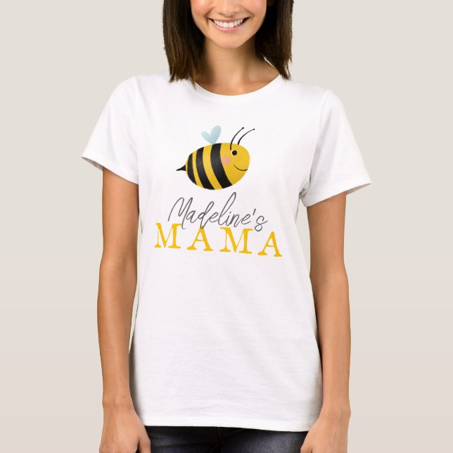 Camiseta Cute Mama Summer Bee (Anverso)