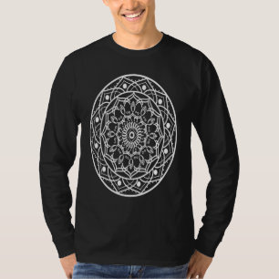 Camiseta Cute Mandala de Geometría Sagrada Gráfico Espiritu