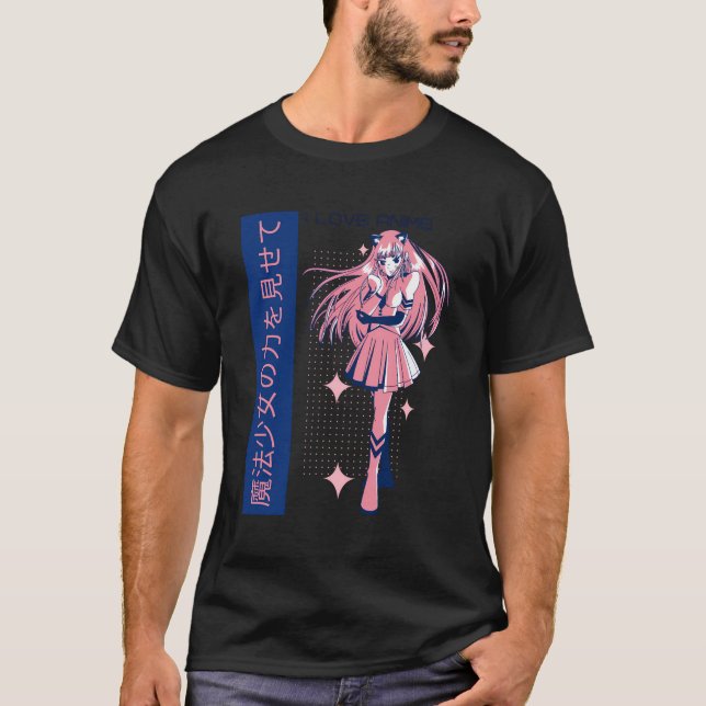 Camiseta Cute Manga Chica Anime (Anverso)