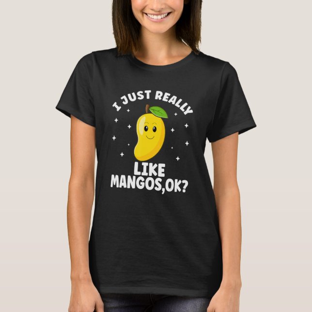 Camiseta Cute Mango Fruit Mangos  Summer for Men Women Kids (Anverso)