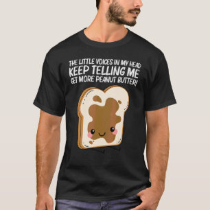 Camiseta Cute Mantequilla De Maní Para Hombres Mujeres Jale