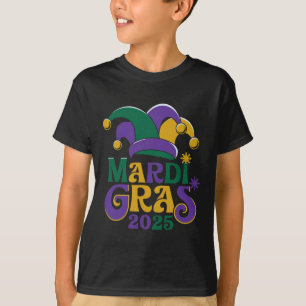 Camiseta Cute Mardi Gras Mask Fun 2025