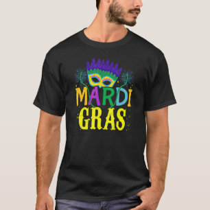 Camiseta Cute Mardi Gras Mask Mardi Gras