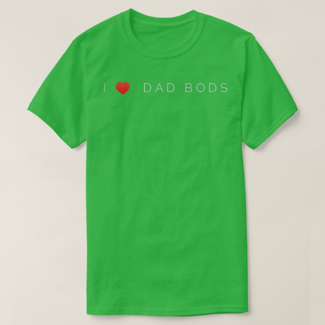 Camiseta Cute me encantan los bots de papá (Diseño del anverso)