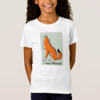 Cute me encantan WOLVES - Gráfico animal - Vida si