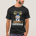 Camiseta Cute Menorah Chanukah Funny Shih Tzu Hanukkah<br><div class="desc">Cute Menorah Chanukah Funny Shih Tzu Hanukkah</div>