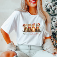 Cute Meowy Navidades Cats T-Shirt