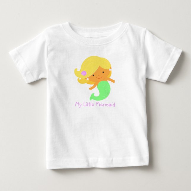 Camiseta Cute Mermaid (Anverso)