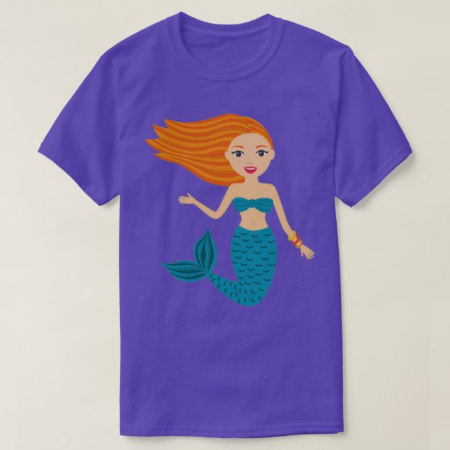 Camiseta Cute Mermaid Friend (Diseño del anverso)