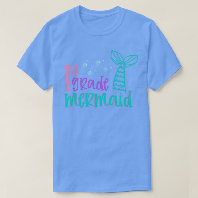 Camiseta Cute Mermaid Regalos de primera calidad sirena (Diseño del anverso)