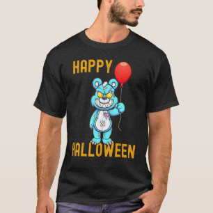 Camiseta Cute miedo Zombie Teddy Oso mi disfraz de Hallowee