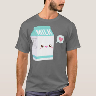 Camiseta Cute Milk ton I Love Milk