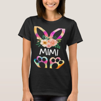 Camiseta Cute Mimi Bunny Tie Dye Print  Family Easter Day M