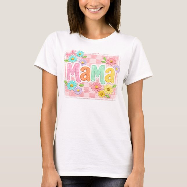 Camiseta Cute Mom Shirt (Anverso)