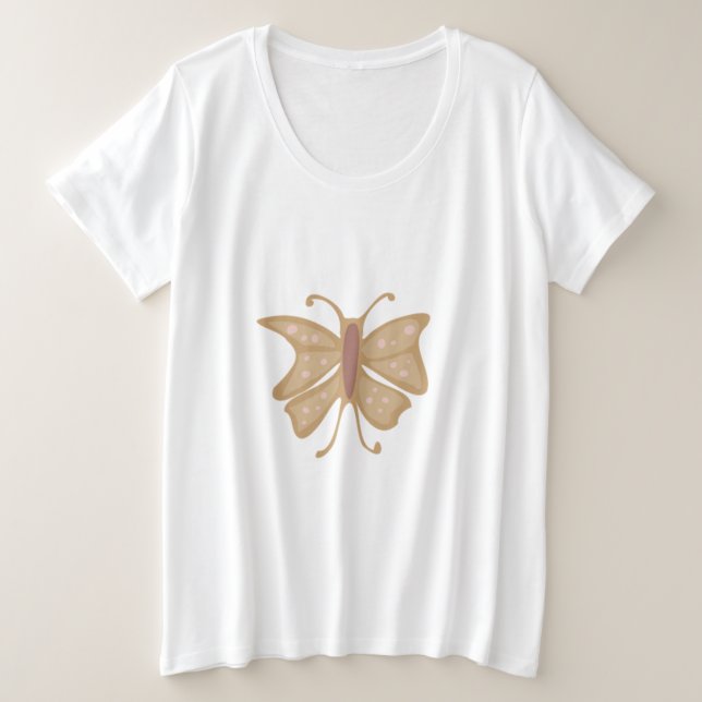 Camiseta Cute Monarch Butterfly (Anverso del diseño)