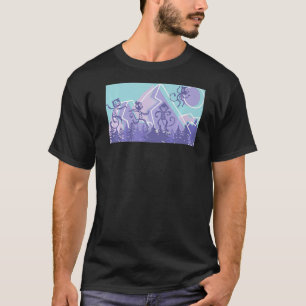 Camiseta Cute Mono Retro Wild Forest Animal Vintage Chim