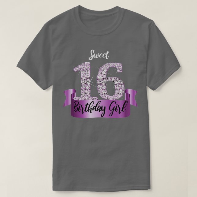 Camiseta Cute morado negro (Diseño del anverso)