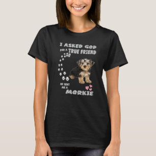 Camiseta Cute Morkshire Terrier Dog Cita A Mamá Papá Teacup