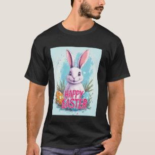 Camiseta Cute Motivo de Conejo de Pascua, Conejo de Pascua,