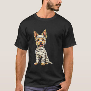 Camiseta Cute Mummy Yorkshire Terrier Funny Dog Lover Hallo