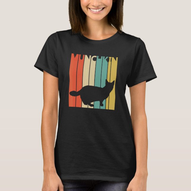 Camiseta Cute Munchkin Cat (Anverso)