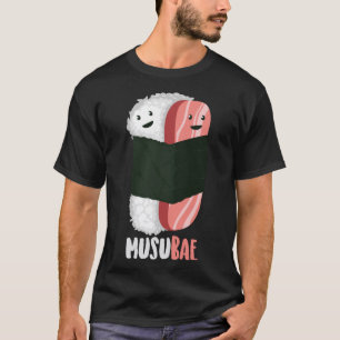 Camiseta Cute Musubae Funny Musubi Bae Hawaii Fan Ea
