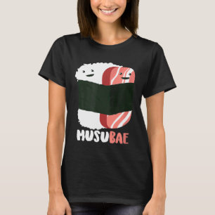 Camiseta Cute Musubae Musubi Bae Hawaii Fan Eater