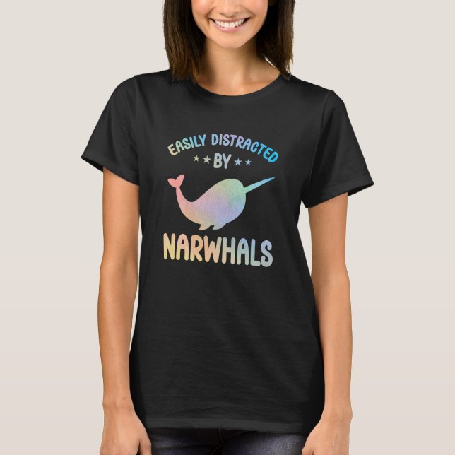 Camiseta Cute Narwhal Outfit for Narwhal Lovers Apparel Wom (Anverso)