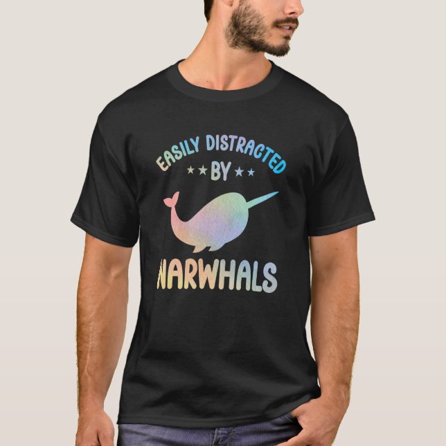 Camiseta Cute Narwhal Outfit for Narwhal Lovers Apparel Wom (Anverso)