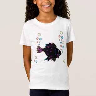 Camiseta Cute Neon Fish