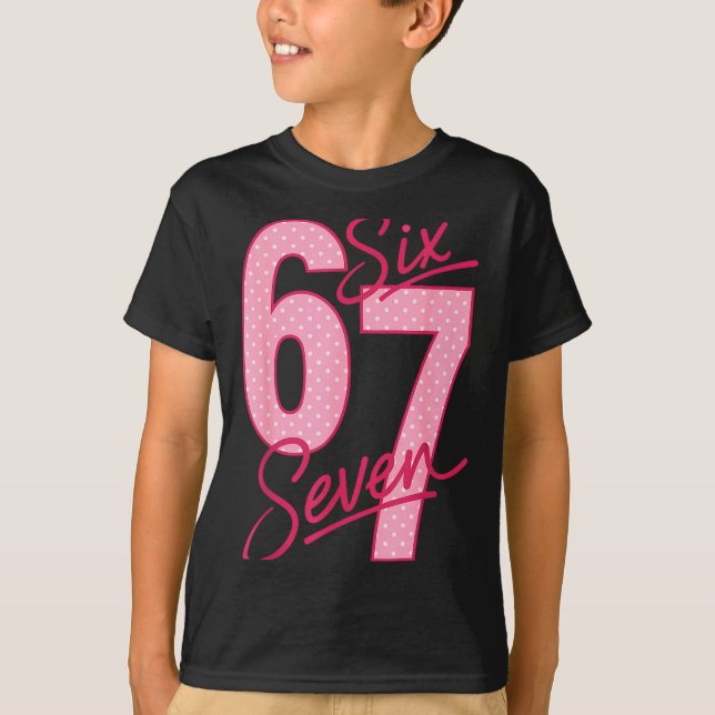 Camiseta Cute Nk 67 Valentine Six Seven Funny Meme Women Gi (Anverso)