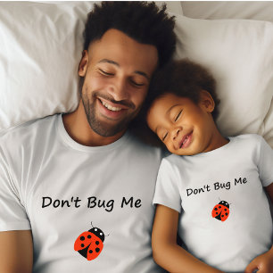 Camiseta Cute, no me engañes, Lady Bug Color