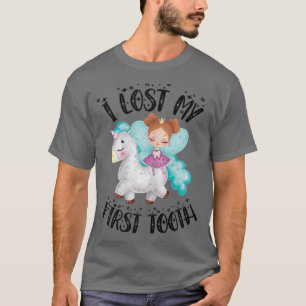 Camiseta Cute Novelty I Lost My First Baby Tooth Out Fairy